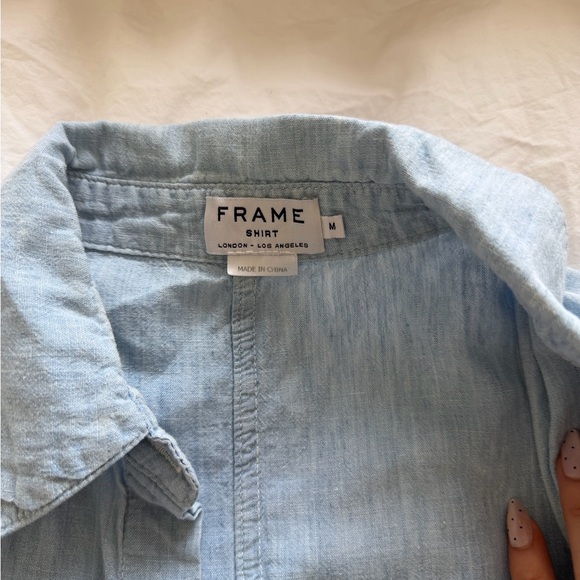 Frame Button Up Shirt - Picture 4 of 6